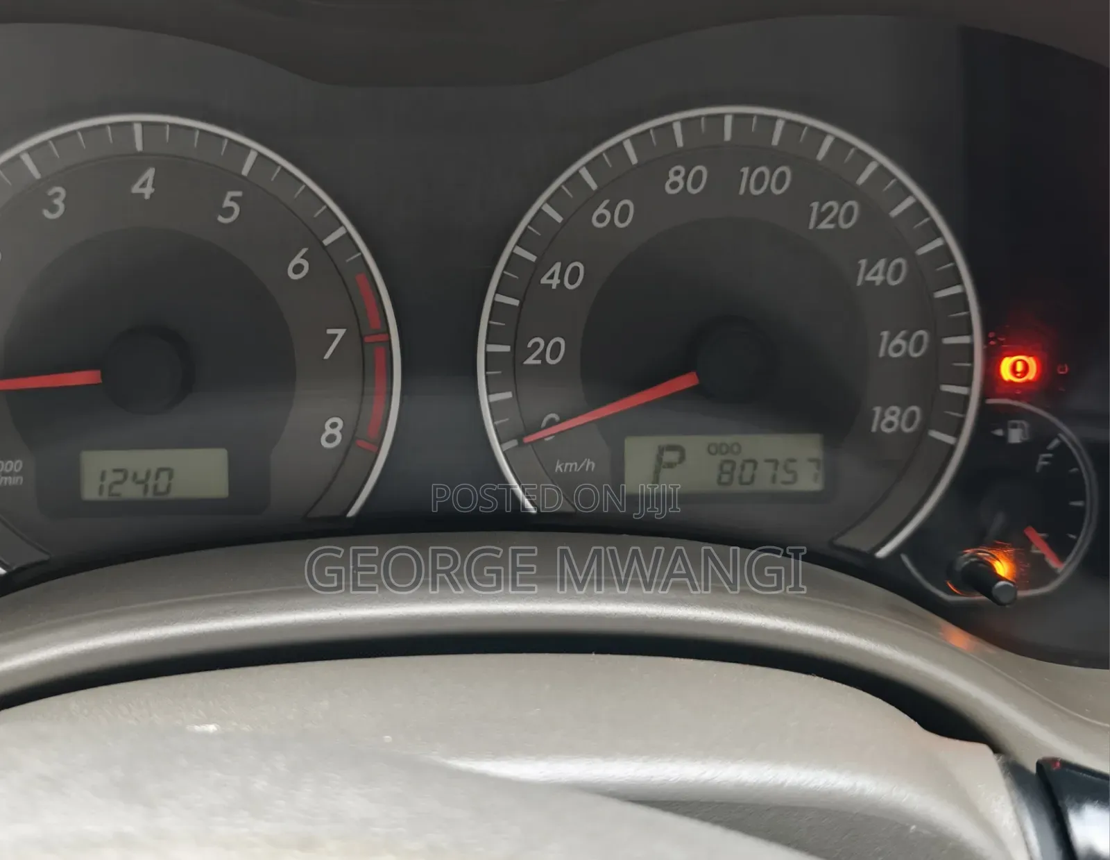 Toyota Axio 2012 Gray