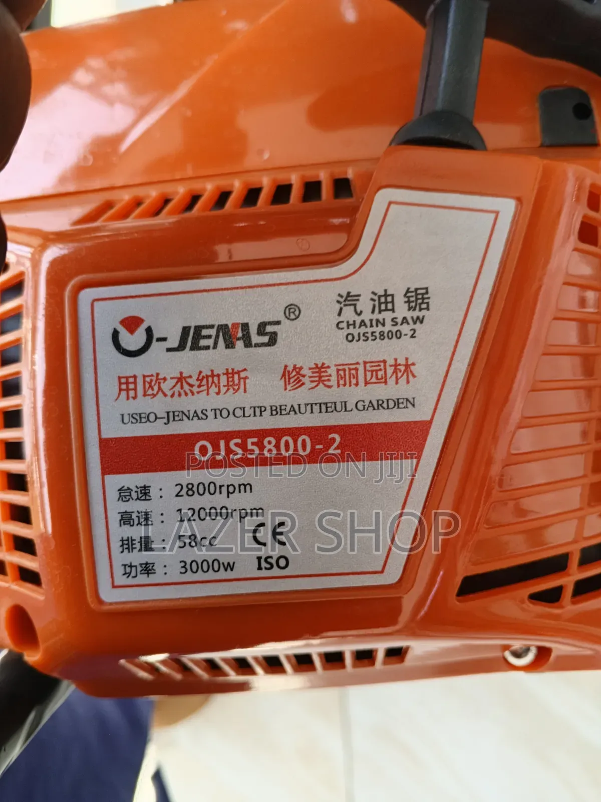 Power Saw Jenus 58cc