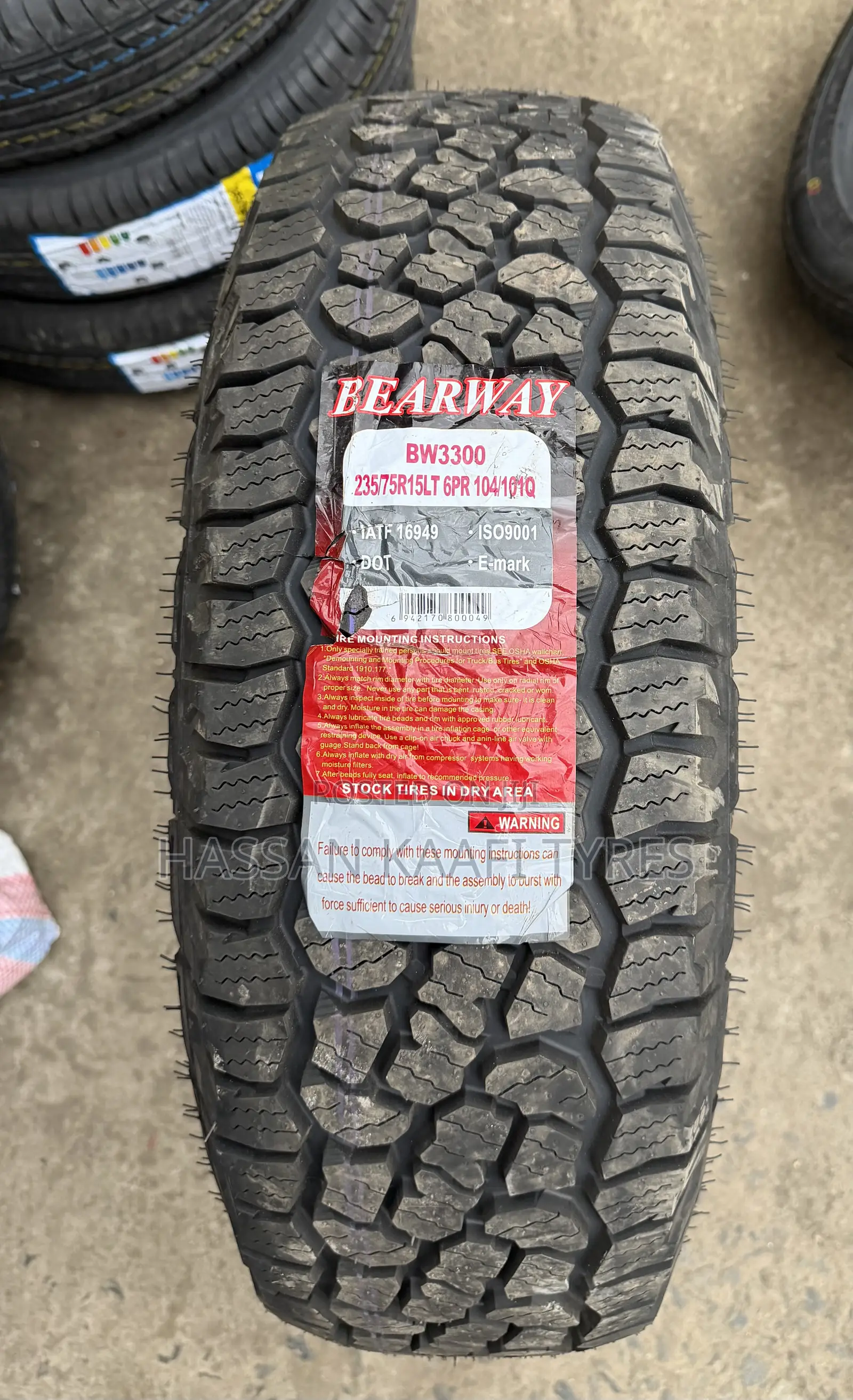 235/75r15 Bearway Tyre