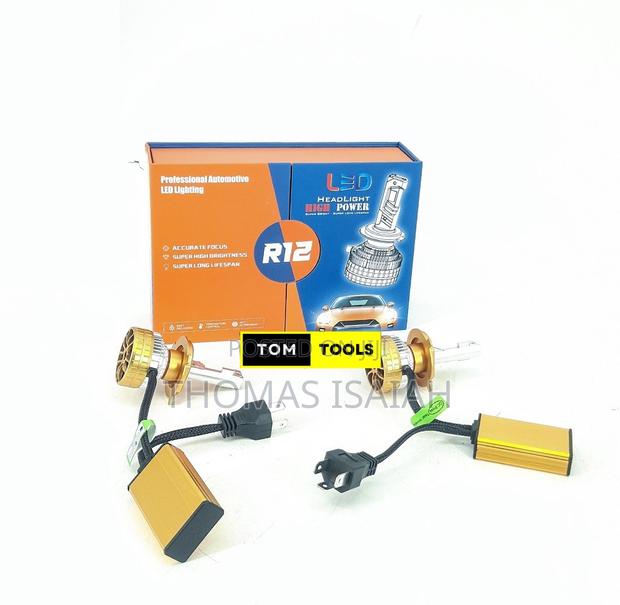 R12 H4 Super Bright 400w 90000lm Led Headlight Bulbs - thumbnail 4