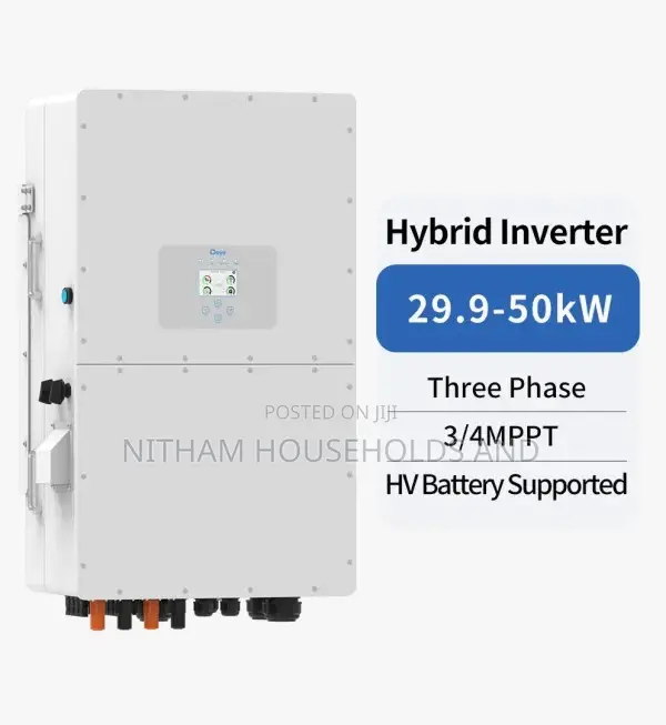 Deye Solar Hybrid Inverter 48v, 50kva 50kw Three Phase High Voltage
