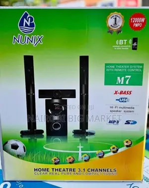 Nunix 3.1ch Nu- M7 Home Theater Speaker System