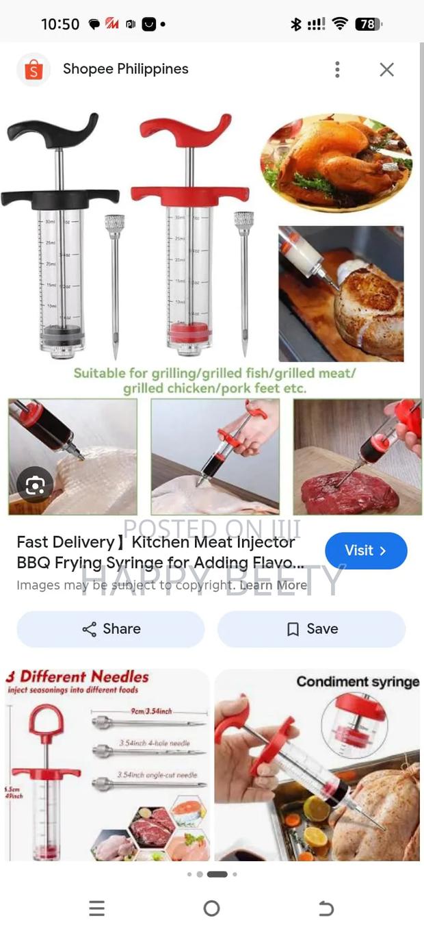 *Marinating/ Condiment Syringe Injection - thumbnail 2