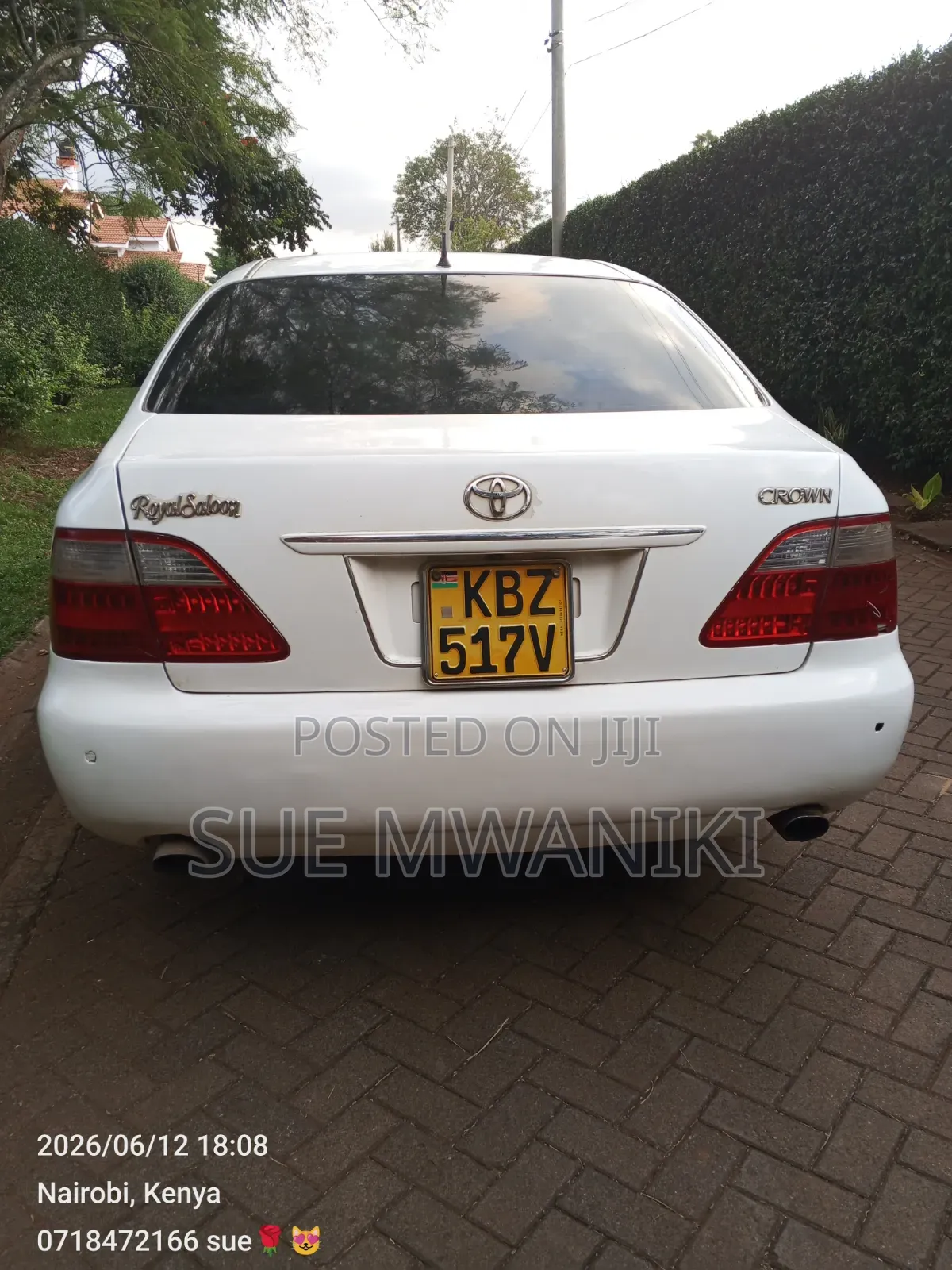 Toyota Crown 2007 White