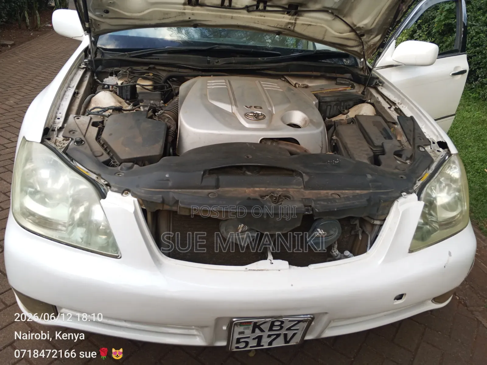 Toyota Crown 2007 White