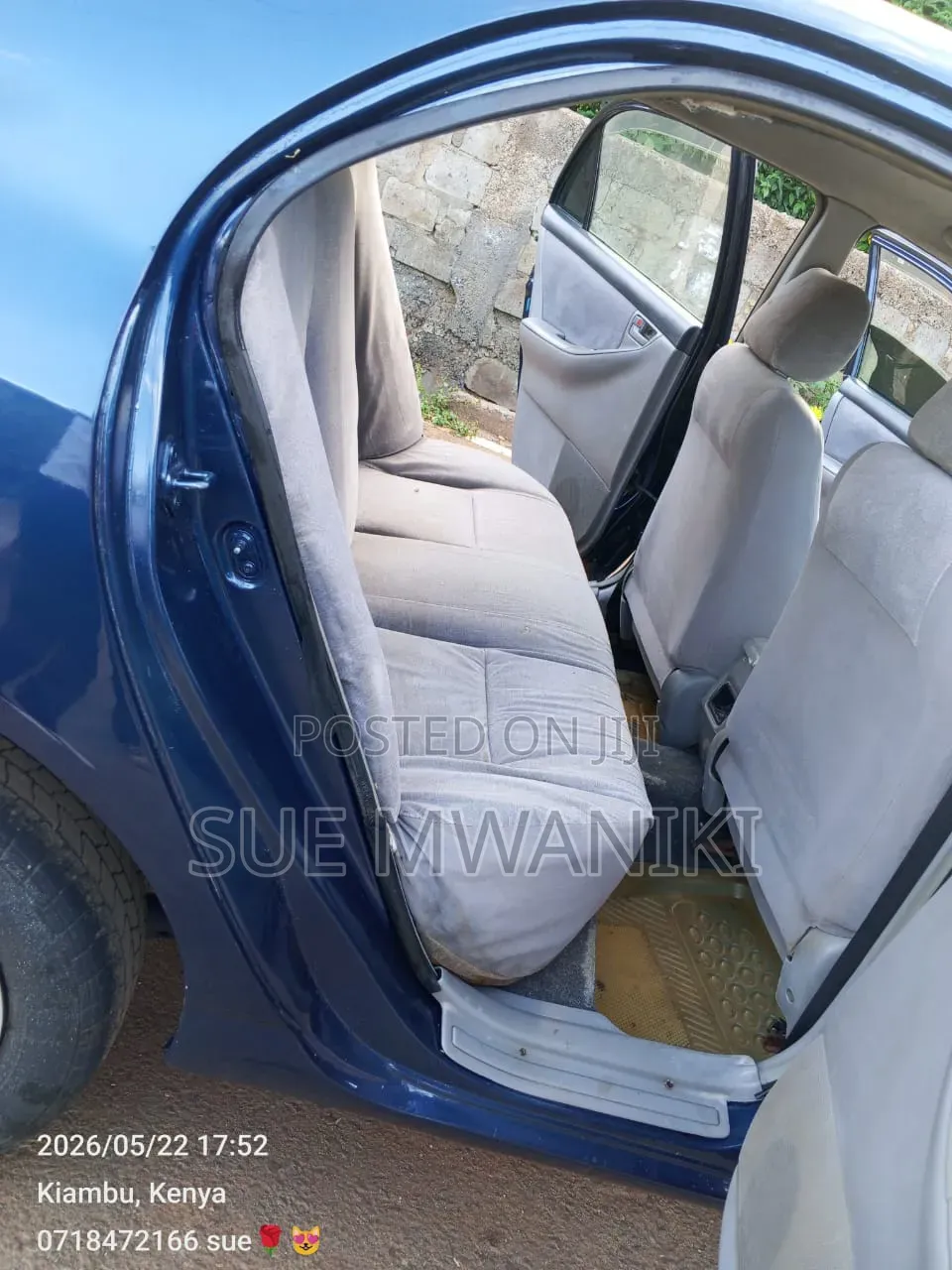 Toyota Corolla 2002 Blue