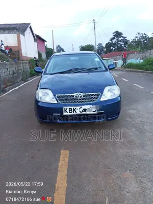 Toyota Corolla 2002 Blue