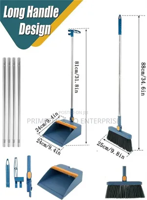 Dustpan Comb Cleaning Brush