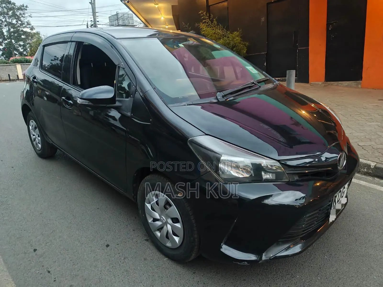 Toyota Vitz 2015 Black