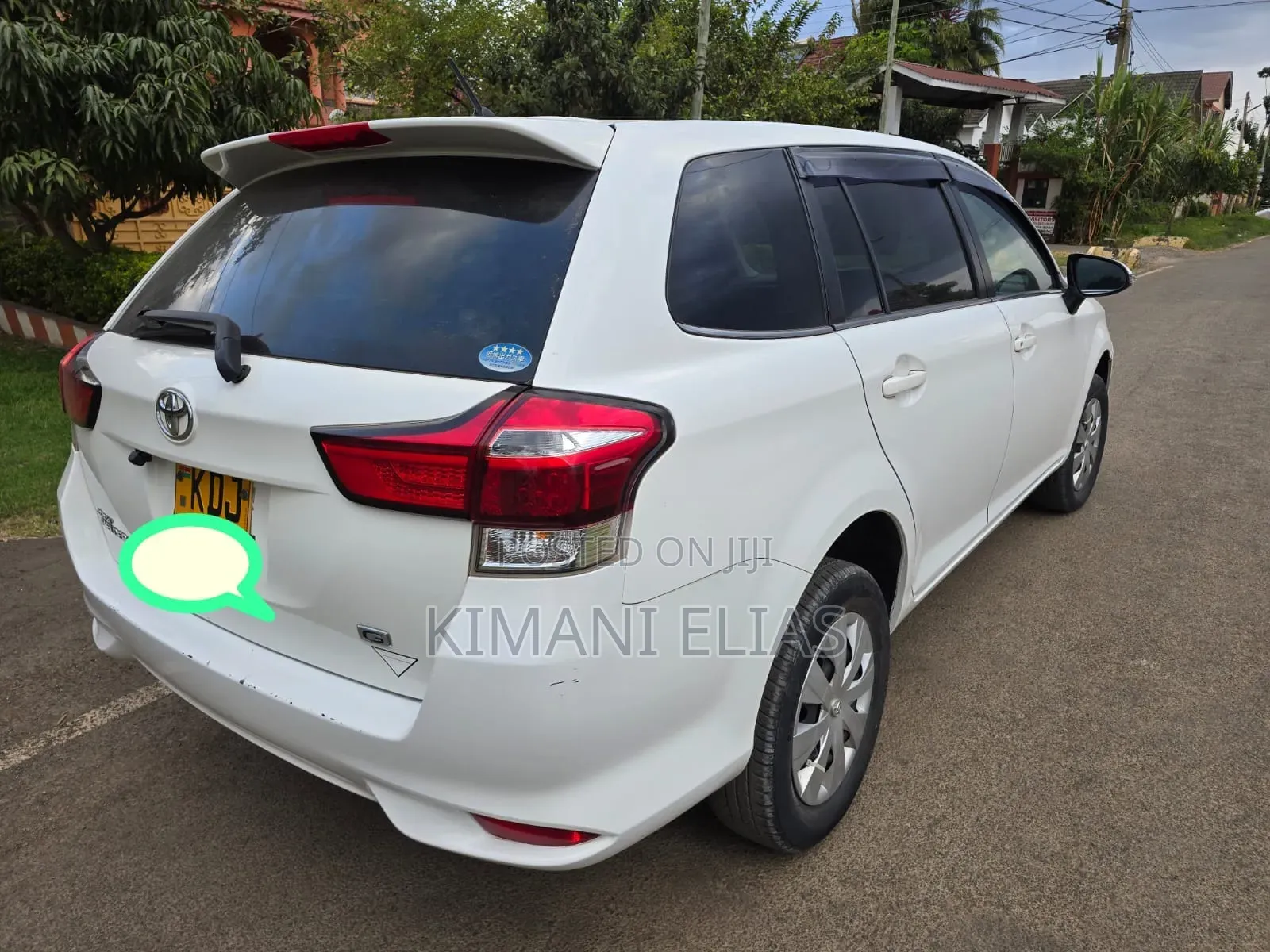 Toyota Corolla Fielder 2015 White