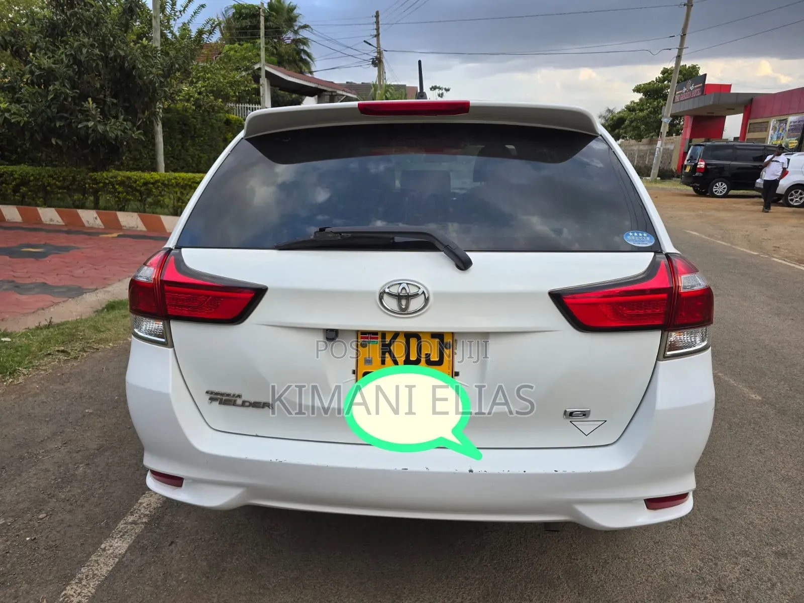 Toyota Corolla Fielder 2015 White