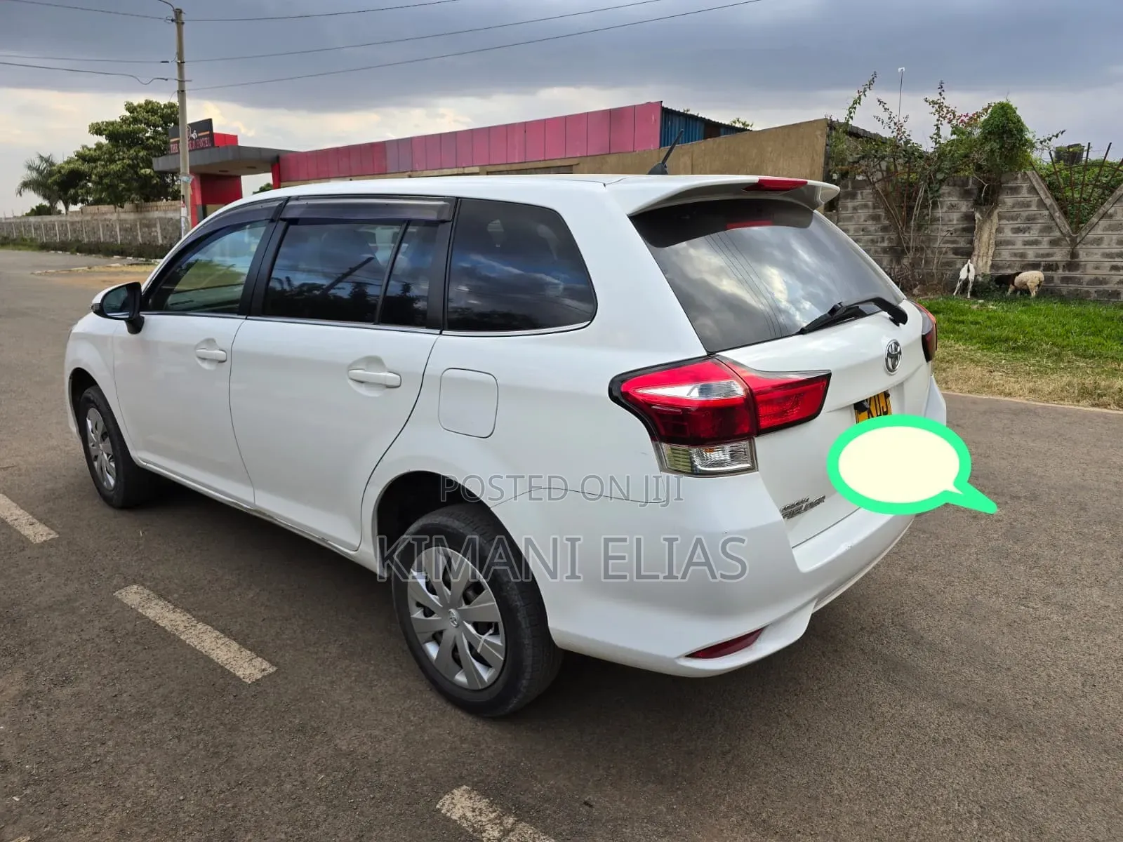 Toyota Corolla Fielder 2015 White