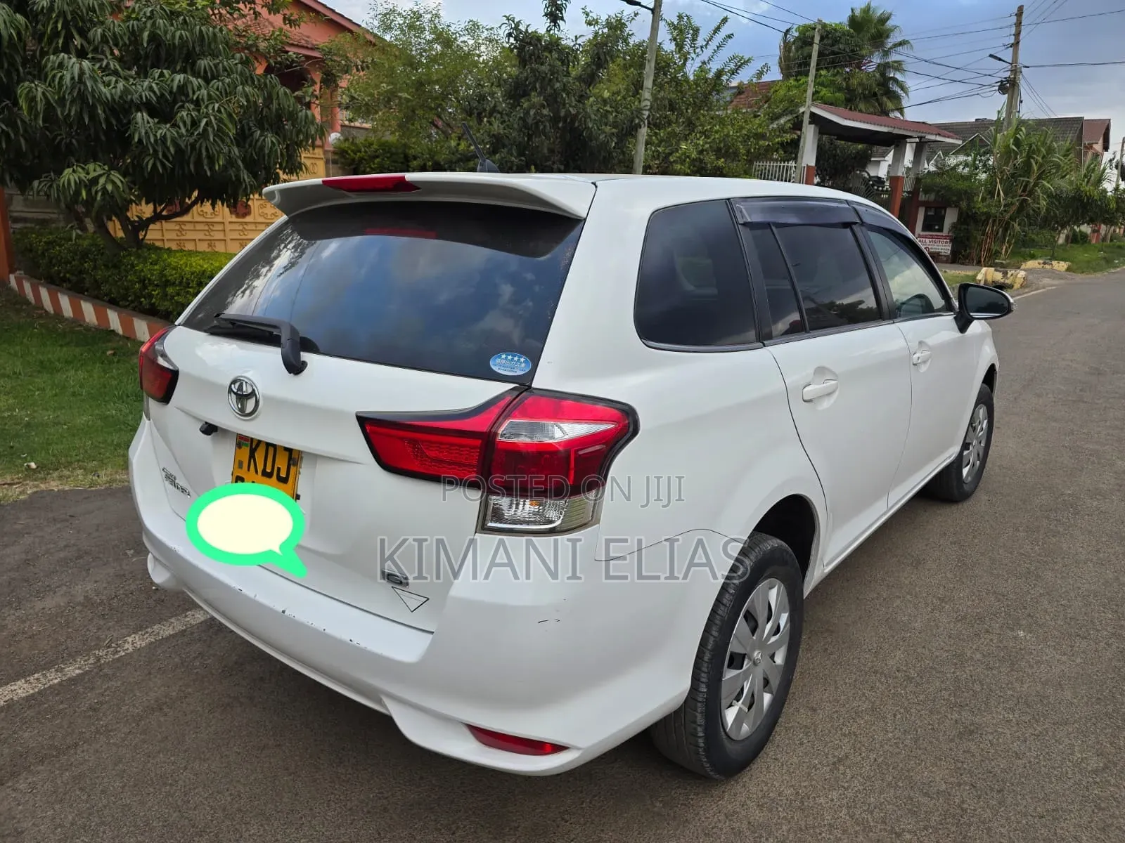 Toyota Corolla Fielder 2015 White