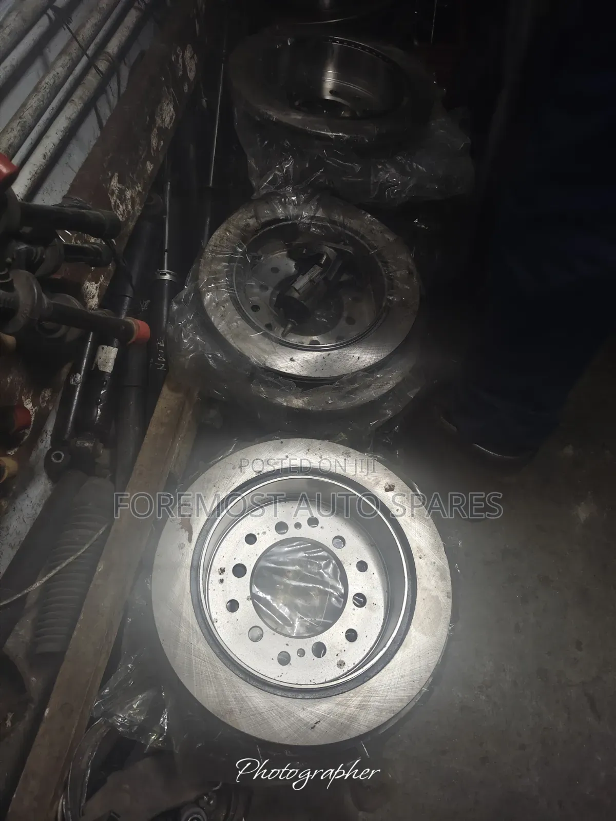 Prado J120 Rear Disk Plate
