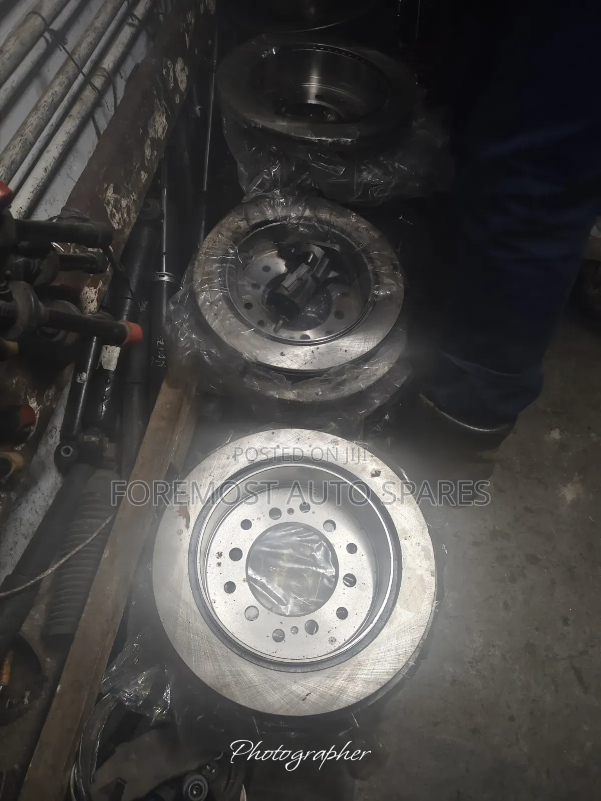 Prado J120 Rear Disk Plate