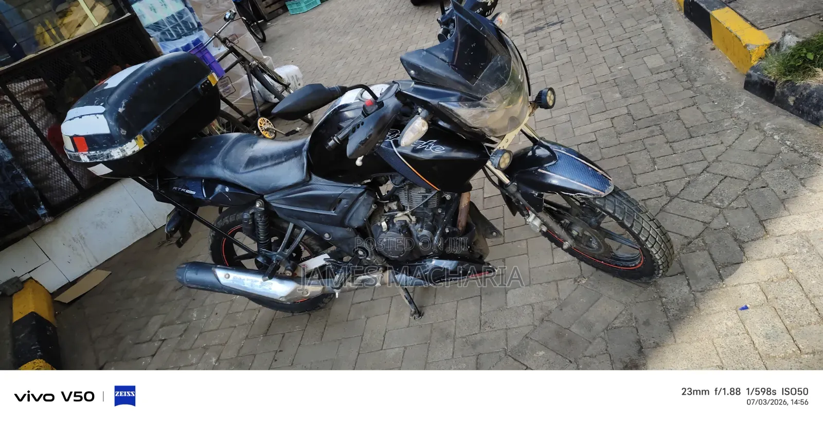 TVS Apache 160 4V 2021 Blue