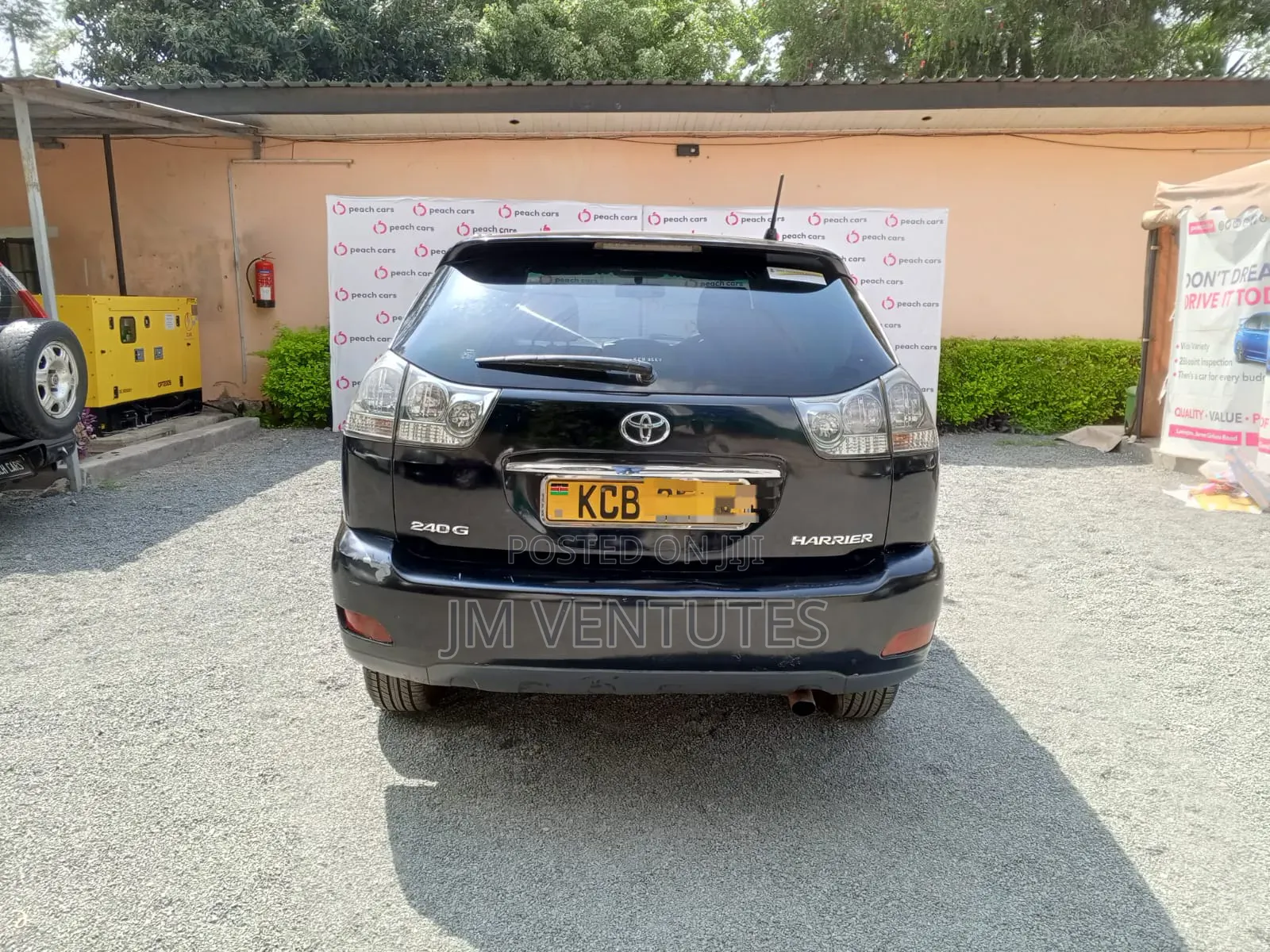 Toyota Harrier 2008 Black