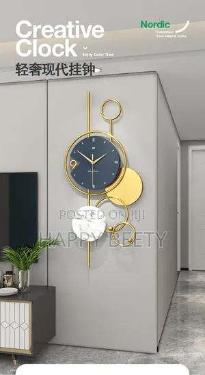 Nordic Fashion Luxury Wall Clock