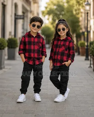 Kids Flannel Set -Unisex