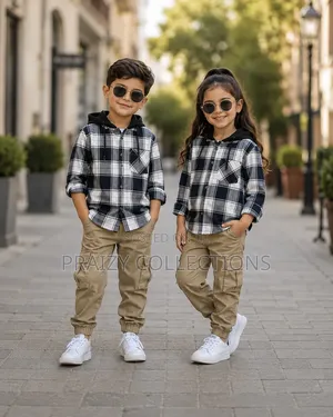 Kids Flannel Set -Unisex