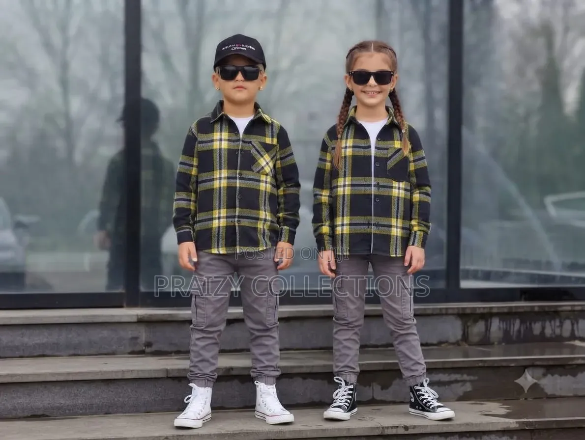 Kids Flannel Set -Unisex