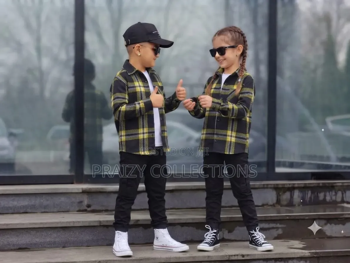 Kids Flannel Set -Unisex