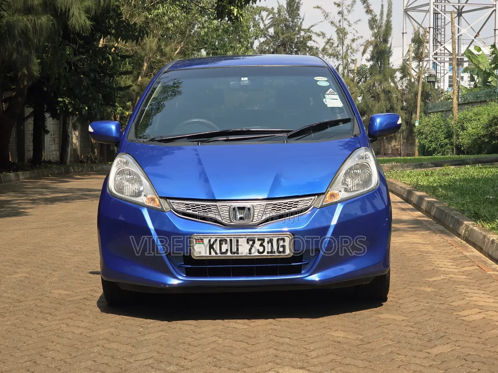Honda Fit 2012 Blue