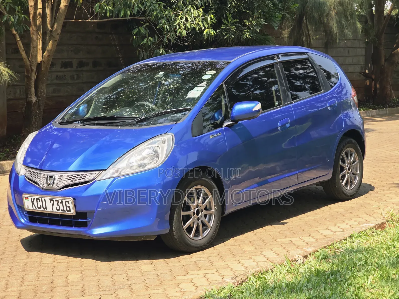 Honda Fit 2012 Blue