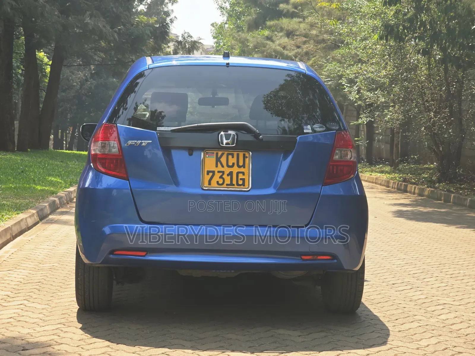 Honda Fit 2012 Blue