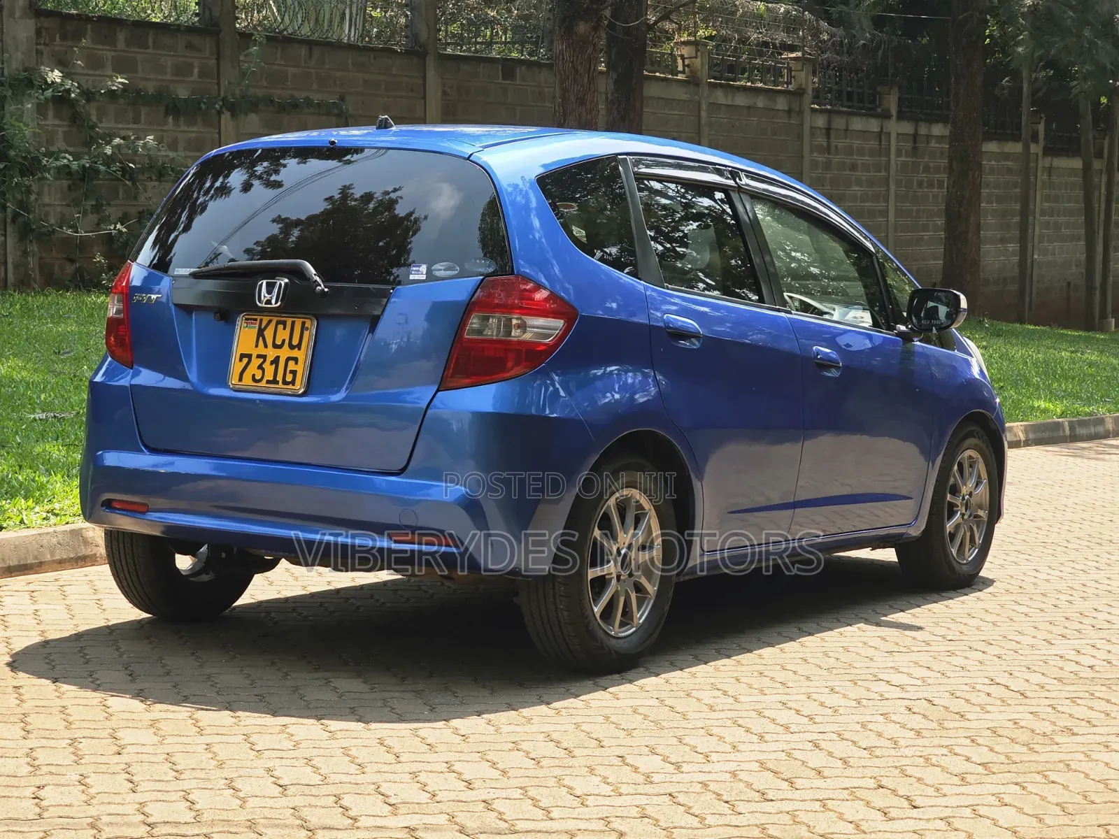 Honda Fit 2012 Blue