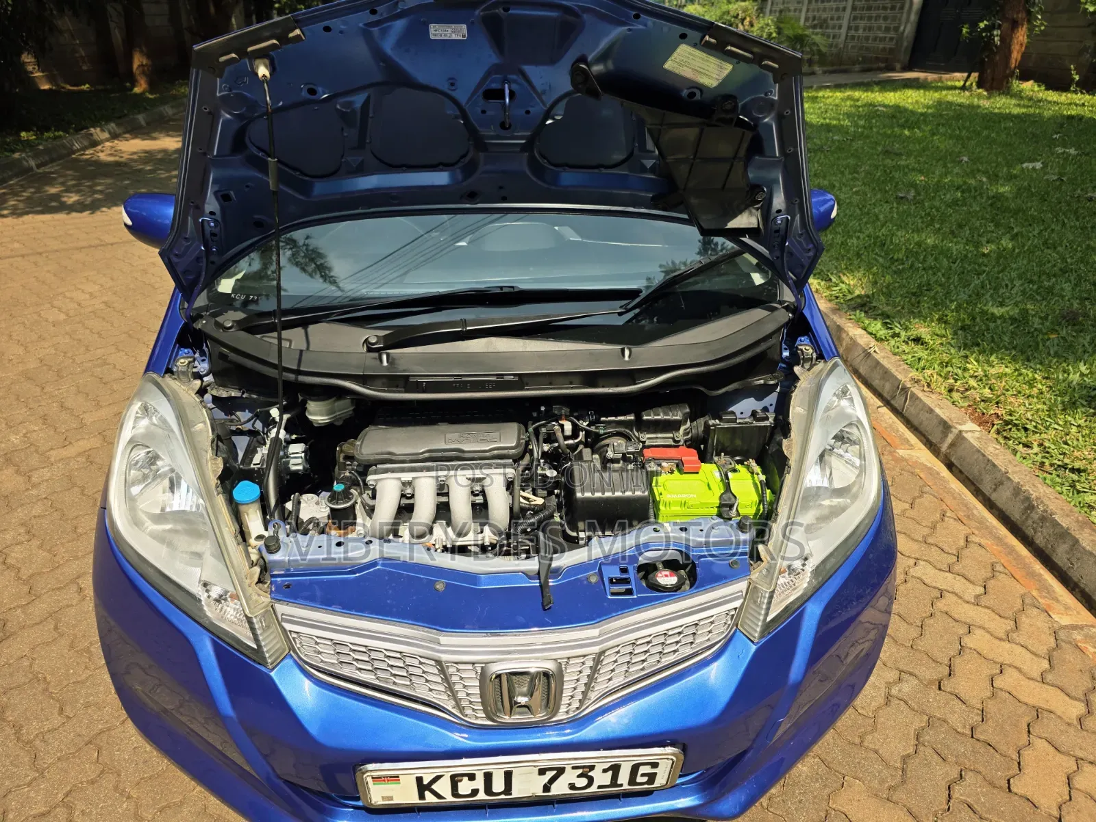 Honda Fit 2012 Blue