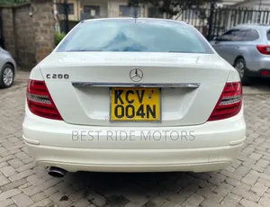 Mercedes-Benz C200 2012 White