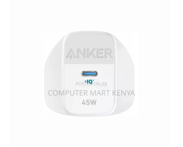Anker 313 Charger (45w) White* (Wall Charger)