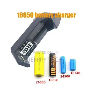 Battery Charger for 3.7v Li-Ion 18650 16340 14500 - Ac 100-240v