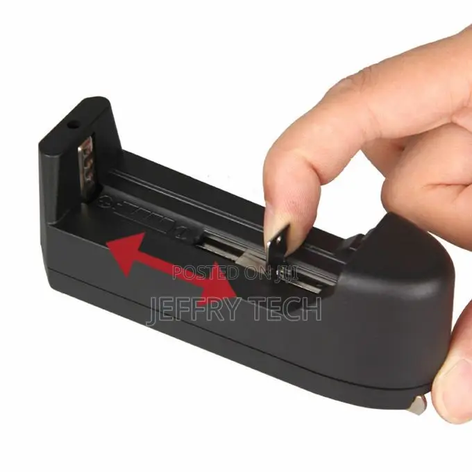 Battery Charger for 3.7v Li-Ion 18650 16340 14500 - Ac 100-240v