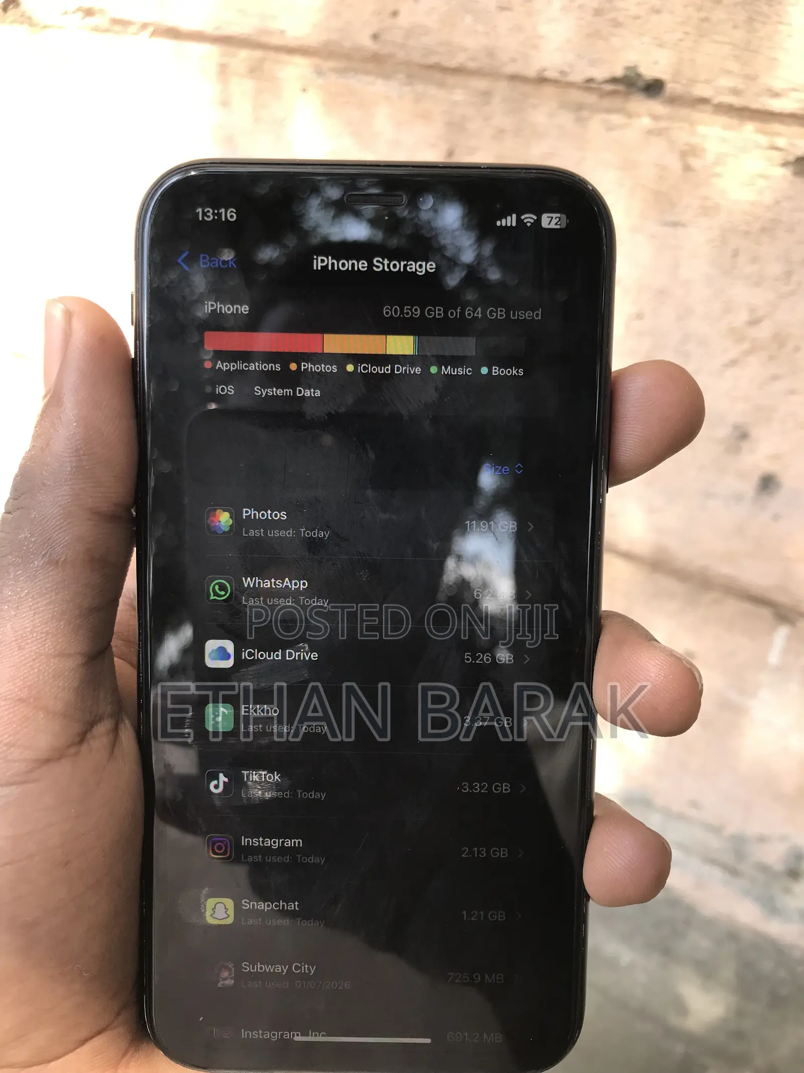 Apple iPhone XR 64 GB Black