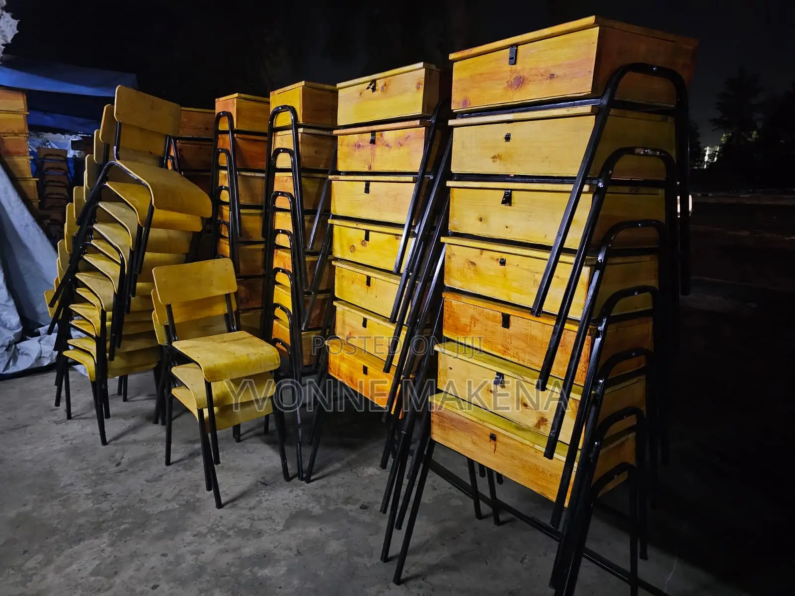 School Lockers Chairs