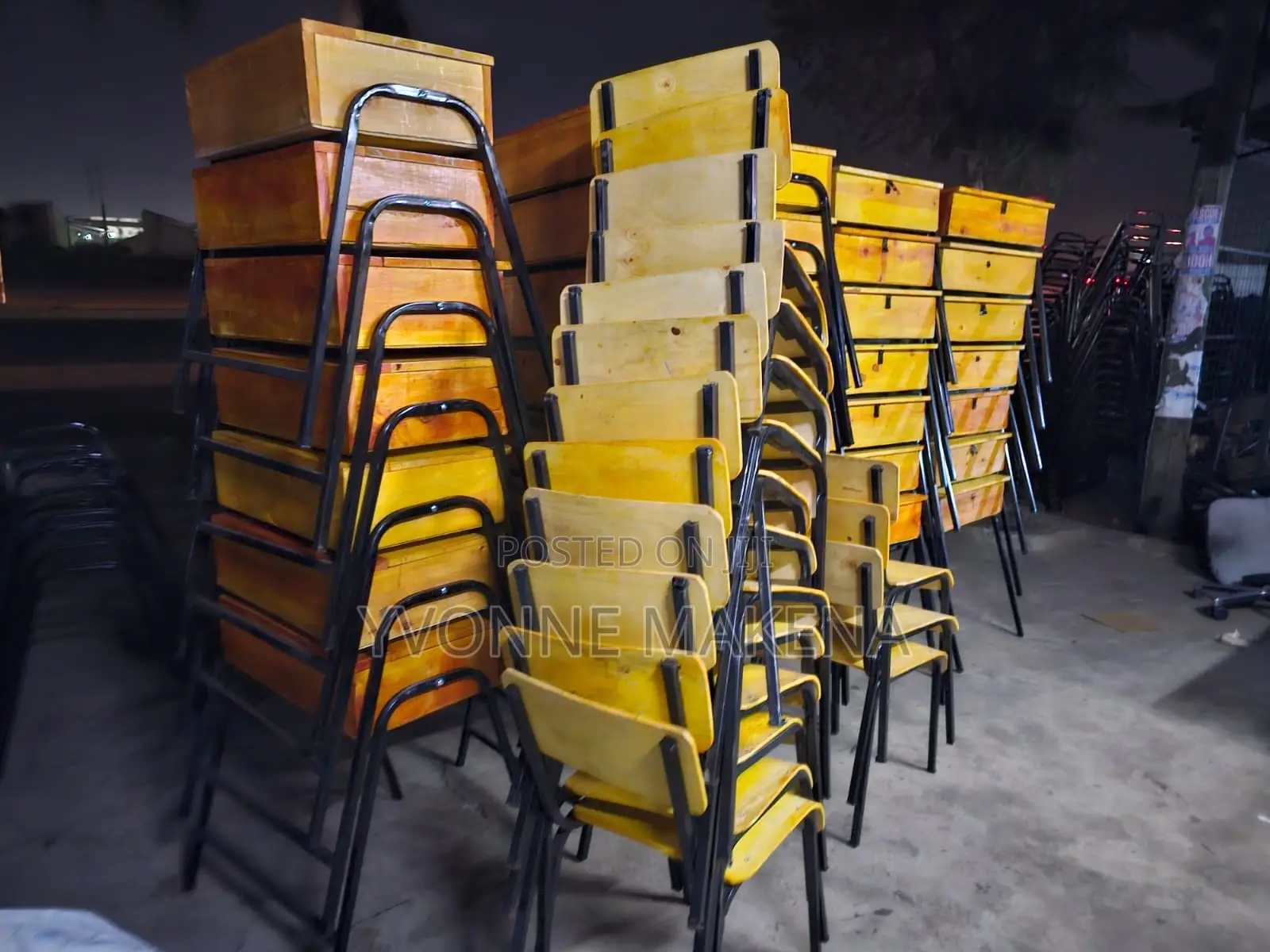 School Lockers Chairs