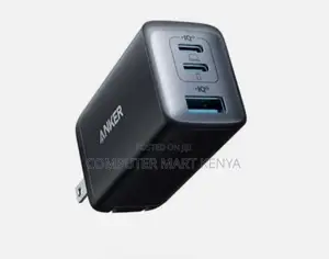 Anker Powerport Iii 3-Port 65w Pod Black (Wall Charger)