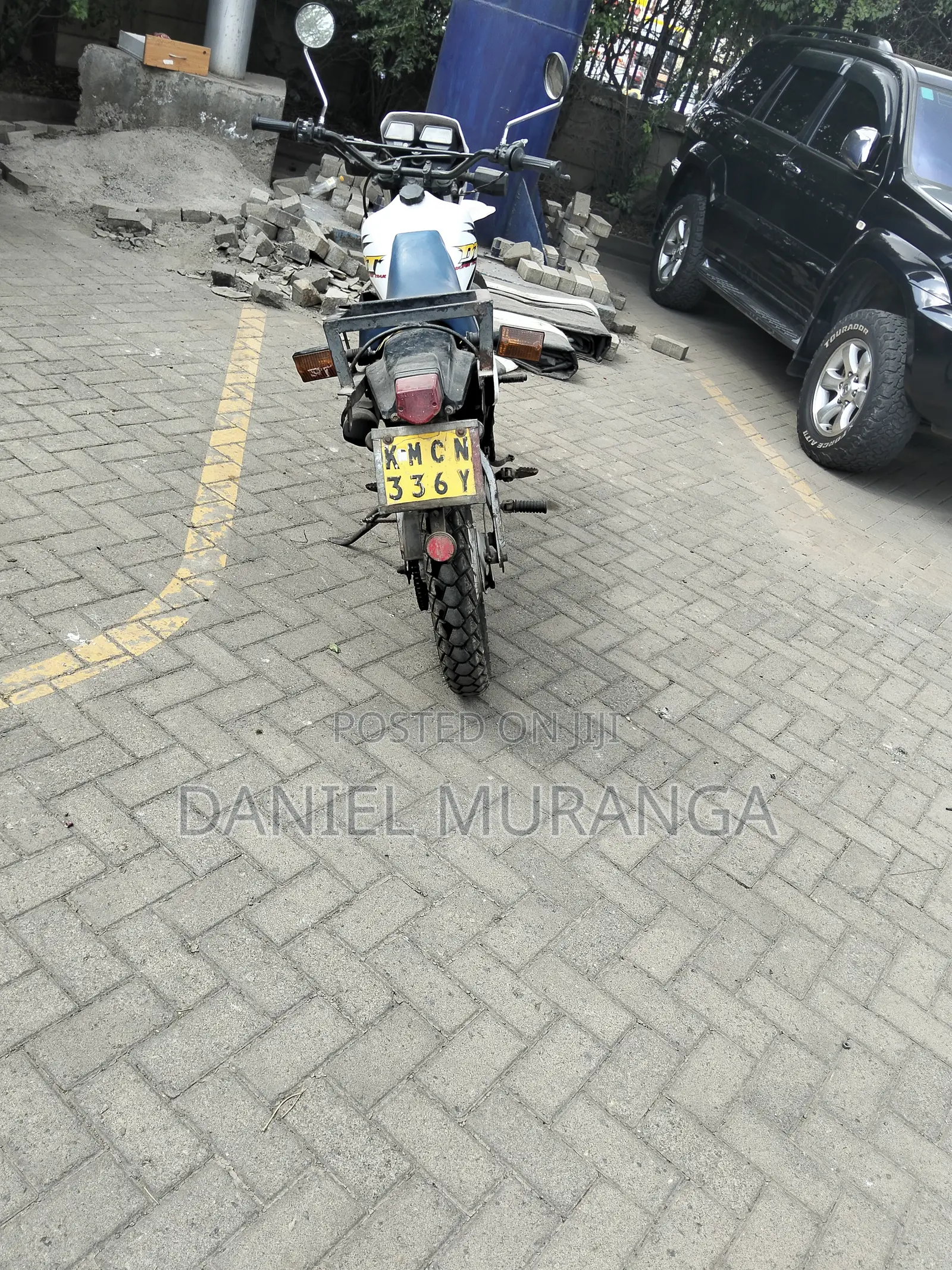 Yamaha DT125 2014 White