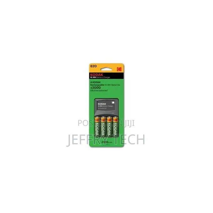 Kodak Kodak 620e Aa Rechargeable Batteries 2100mah - 4 Pack With Char