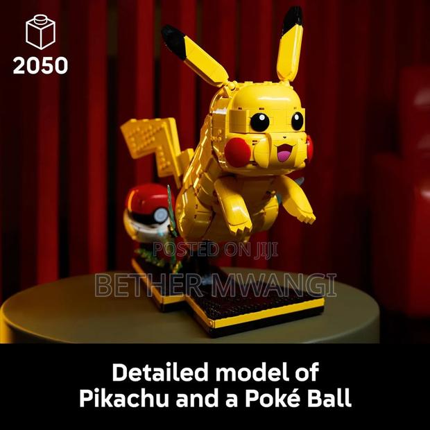 Lego Pokémontm Pikachu and Poké Ball - thumbnail 3