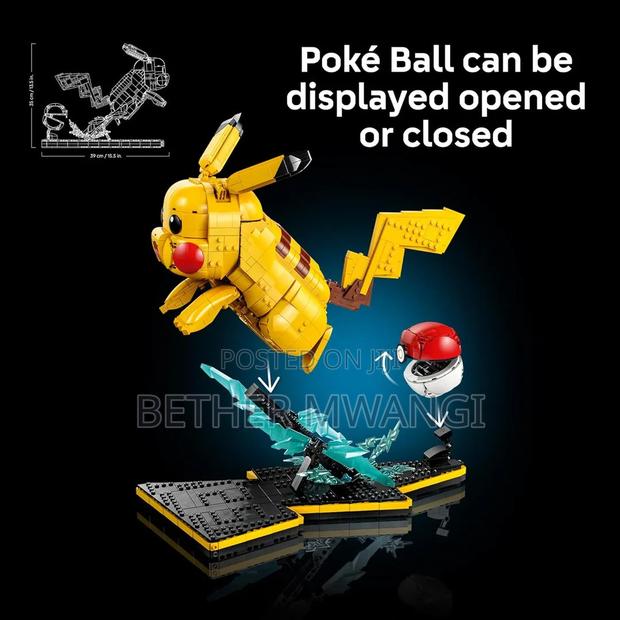 Lego Pokémontm Pikachu and Poké Ball - thumbnail 4