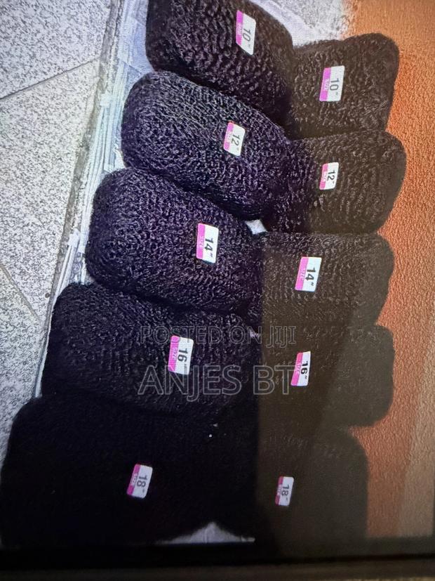 Human Hair Afrobulk Braid( Pre Stretched 50grams) - thumbnail 6