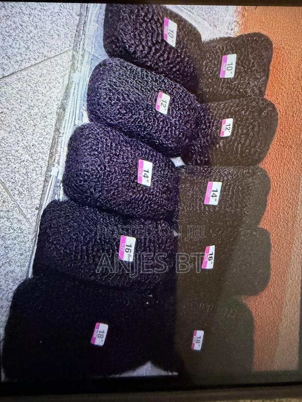 Human Hair Afrobulk Braid( Pre Stretched 50grams) - thumbnail 5