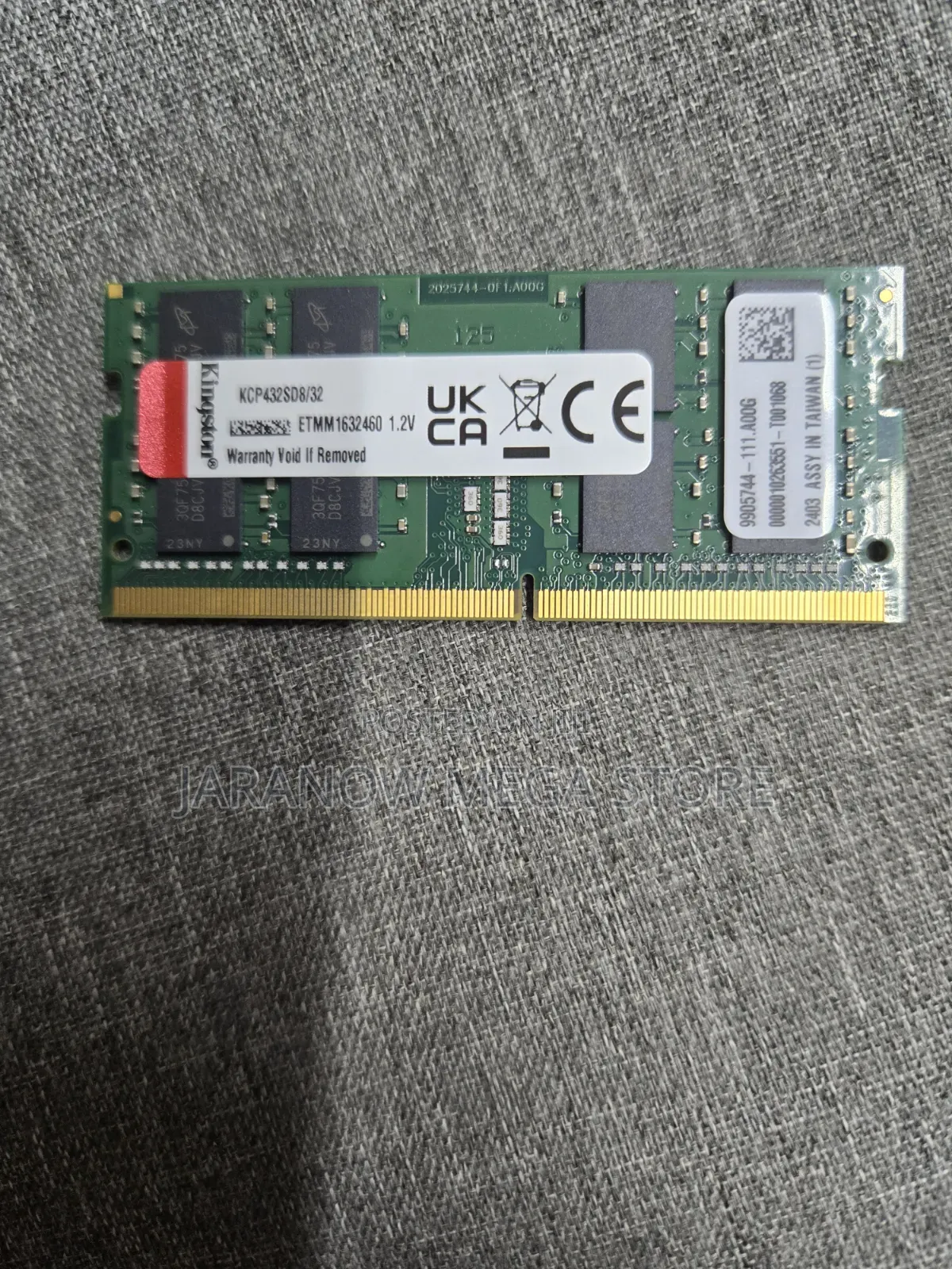Kingston 32gb Ddr4 2666 MHZ Pc4-21300 2rx8 Kcp426sd8/32
