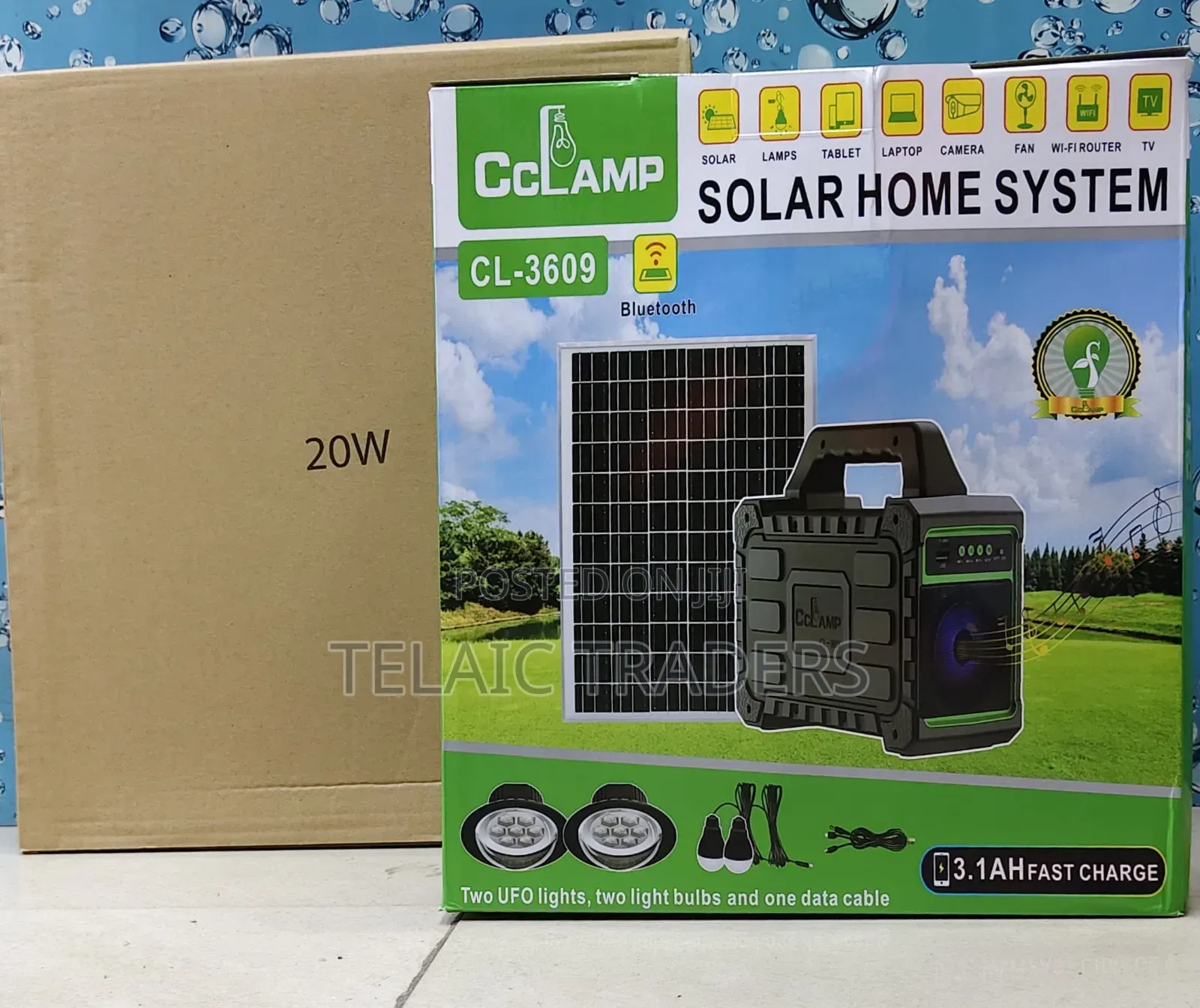Cclamp Big Solar Home System Kit