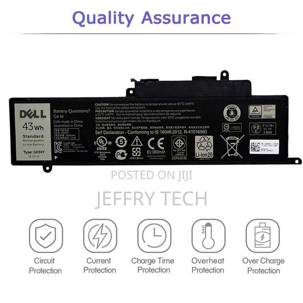 Dell Gk5ky Laptop Battery for 11 3147 3148 3152 3157 13 7347 7348 735