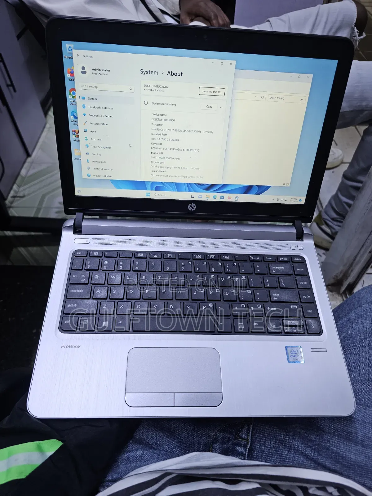 Laptop HP 430 G3 8GB Intel Core i7 HDD 500GB