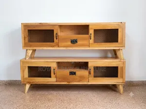 Stylish Tv Stand - Solid Wood - Great Condition